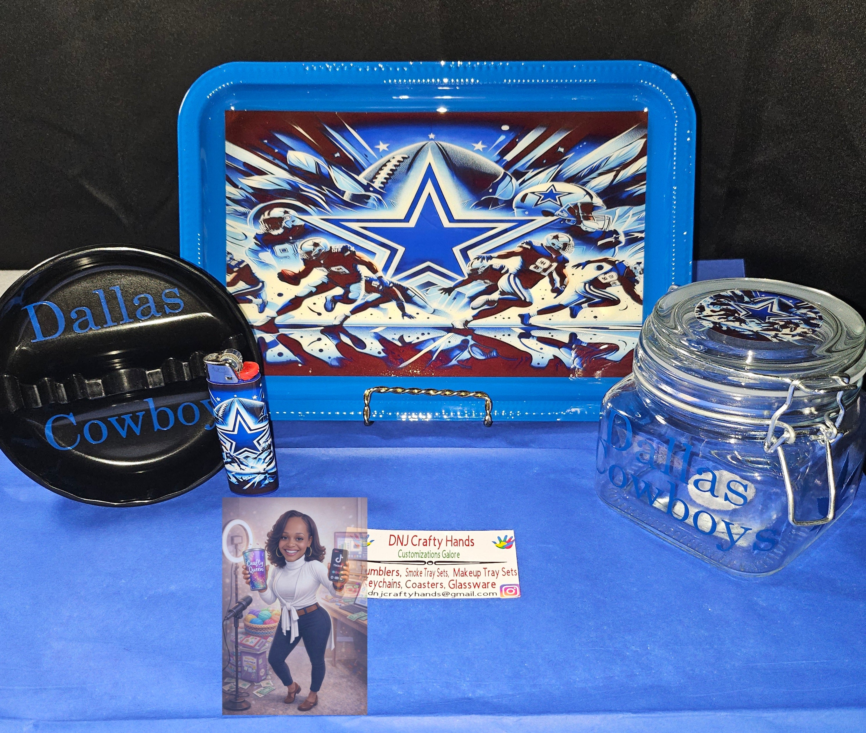 Custom Rolling Tray