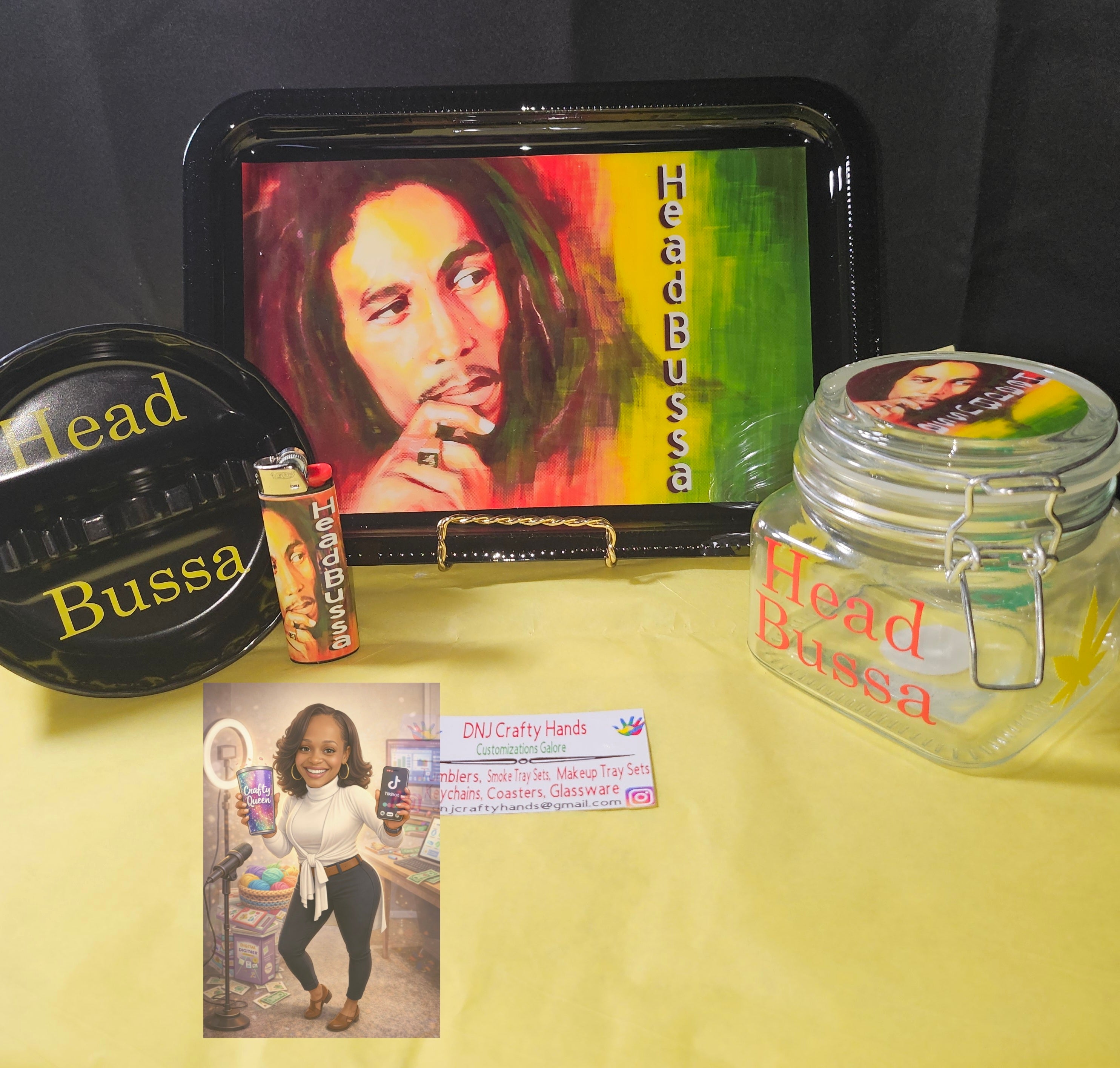 Custom Rolling Tray
